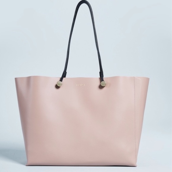 Furla Handbags - Furla Pink Eden Work Tote Bag